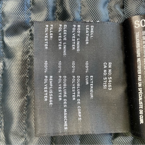 Andrew Marc New York Genuine Leather Moto Cafe Racer Jacket - Picture 12 of 12